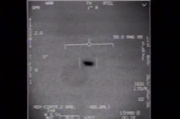 Image extraite de la vidéo FLIR « Tic Tac » de l’US Navy (2004)